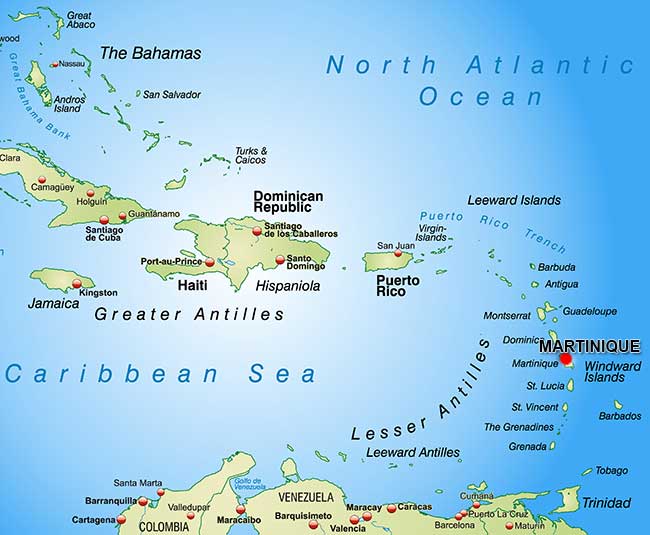 Martinique Air Charter Directory